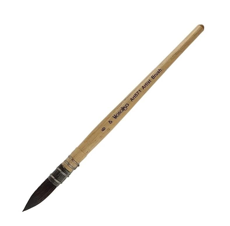 Monalisa Sulu Boya Fırçası Sincap Kılı Seri 571 No.6