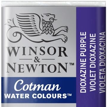 Winsor & Newton Cotman Yarım Tablet Suluboya Dioxazine Purple 231
