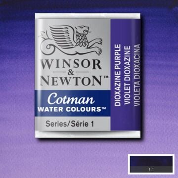 Winsor & Newton Cotman Yarım Tablet Suluboya Dioxazine Purple 231
