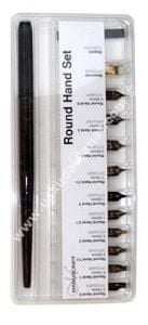 Manuscript Round Hand Kaligrafi Uç Seti