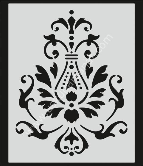 Mood Stencil Şablon 21x27 L080