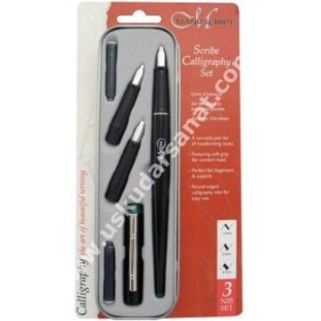 Manuscript Scribe Kaligrafi Set Sola Eğimli Kesik Uç MC4300L