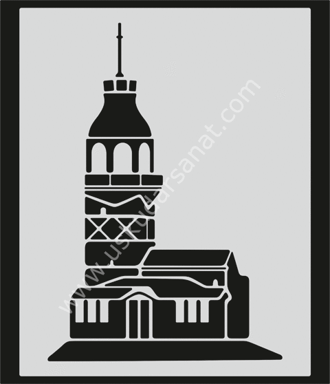 Mood Stencil Şablon 21x27 L081