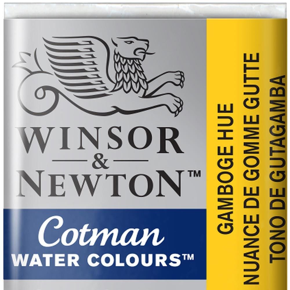 Winsor & Newton Cotman Yarım Tablet Suluboya Gamboge Hue 266