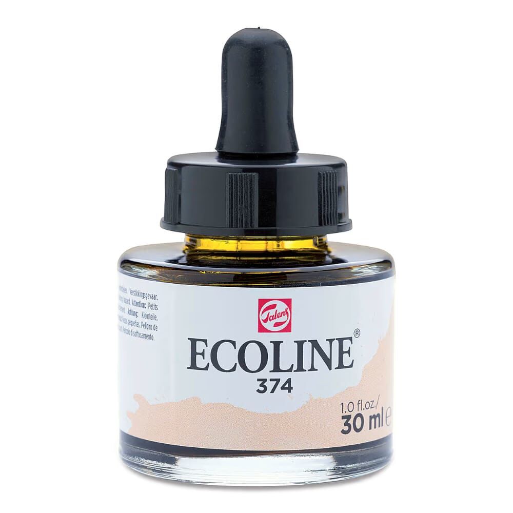 Ecoline Liquid Watercolour Sıvı Suluboya 30 ml Pink Beige 374