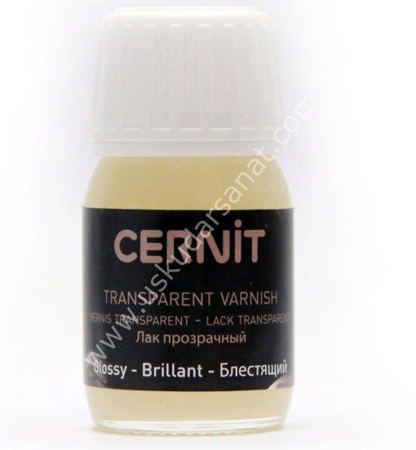Cernit Şeffaf Parlak Vernik 30ml