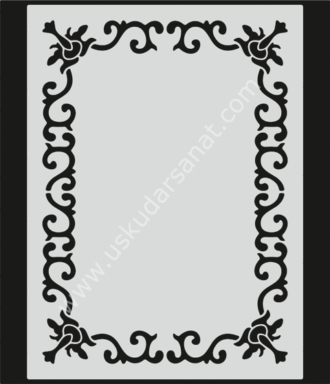 Mood Stencil Şablon 21x27 L085