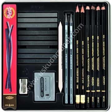 Kohinoor Gioconda Artist Set Metal Kutu  Çizim Seti 8898