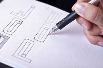 Rhodia Dotpad Noktalı Kaligrafi-Güzelyazı Defteri A4 80gr 80 Yaprak