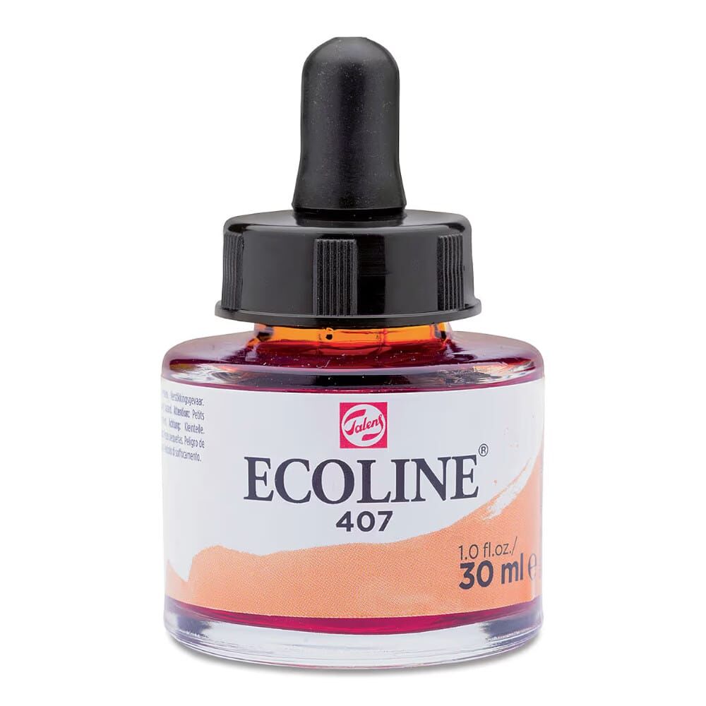 Ecoline Liquid Watercolour Sıvı Suluboya 30 ml Deep Ochre 407