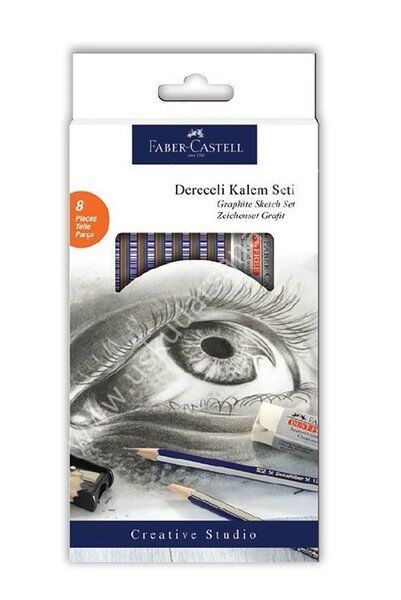 Faber Castell -Dereceli Çizim Kurşun Kalem Seti