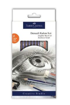 Faber Castell -Dereceli Çizim Kurşun Kalem Seti