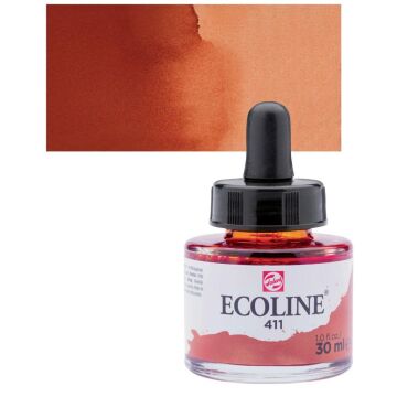 Talens Ecoline Sıvı Suluboya 30 ml. 411 Burnt Sienna