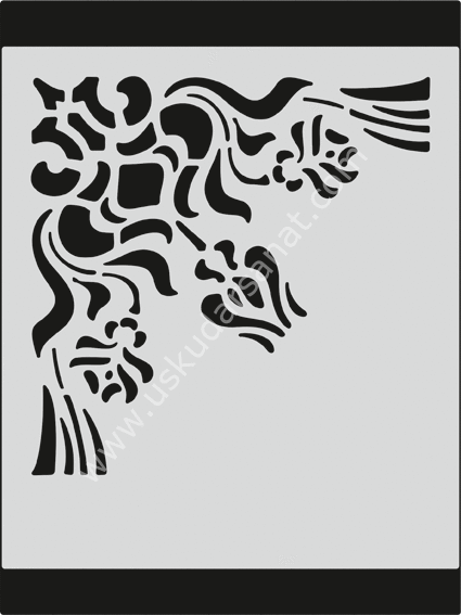 Mood Stencil Şablon 15X17 M080