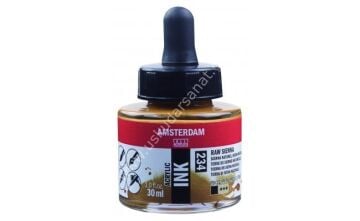 Amsterdam Sıvı Akrilik Mürekkep 30ml 234 Raw Sienna