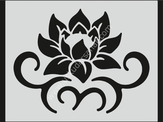 Mood Stencil Şablon 15X17 M081