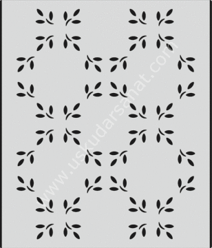Mood Stencil Şablon 21x24 L057
