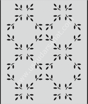 Mood Stencil Şablon 21x24 L057