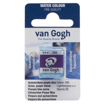 Talens Van Gogh Tablet Suluboya 1/2 Purple Blue - 593