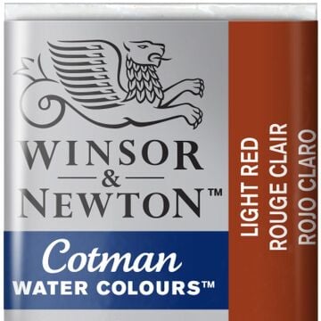 Winsor & Newton Cotman Yarım Tablet Suluboya Light Red 362