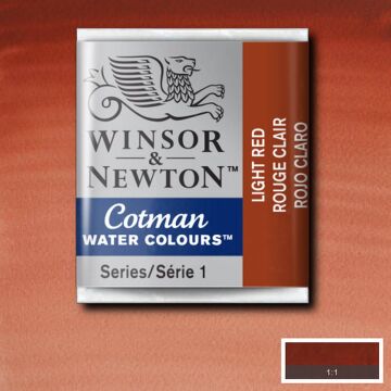 Winsor & Newton Cotman Yarım Tablet Suluboya Light Red 362