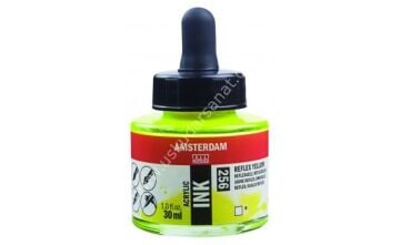 Amsterdam Sıvı Akrilik Mürekkep 30ml 256 Reflex Yellow