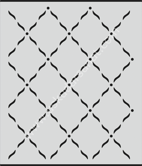 Mood Stencil Şablon 21x24 L058