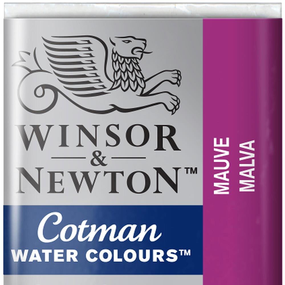 Winsor & Newton Cotman Yarım Tablet Suluboya Mauve 398