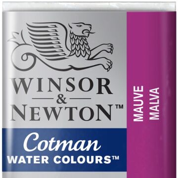 Winsor & Newton Cotman Yarım Tablet Suluboya Mauve 398