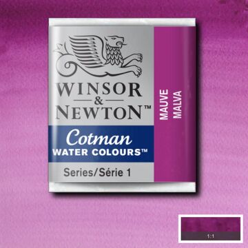 Winsor & Newton Cotman Yarım Tablet Suluboya Mauve 398