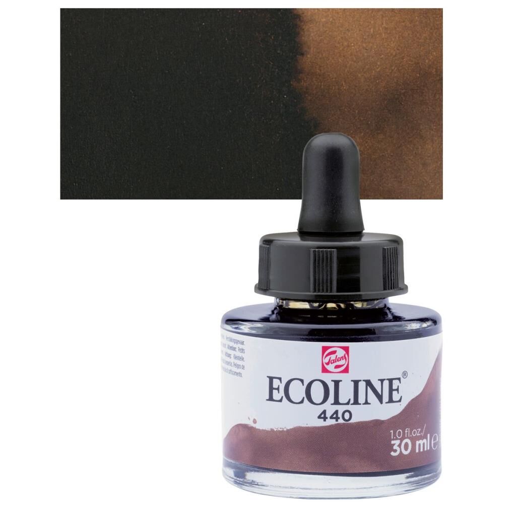 Talens Ecoline Sıvı Suluboya 30 ml. 440 Sepia Deep