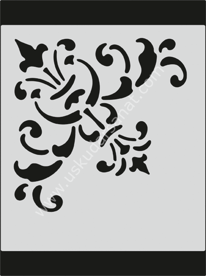 Mood Stencil Şablon 15X17 M084