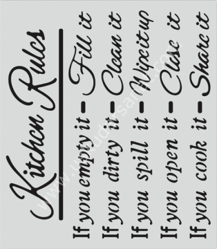 Mood Stencil Şablon 21x24 L060