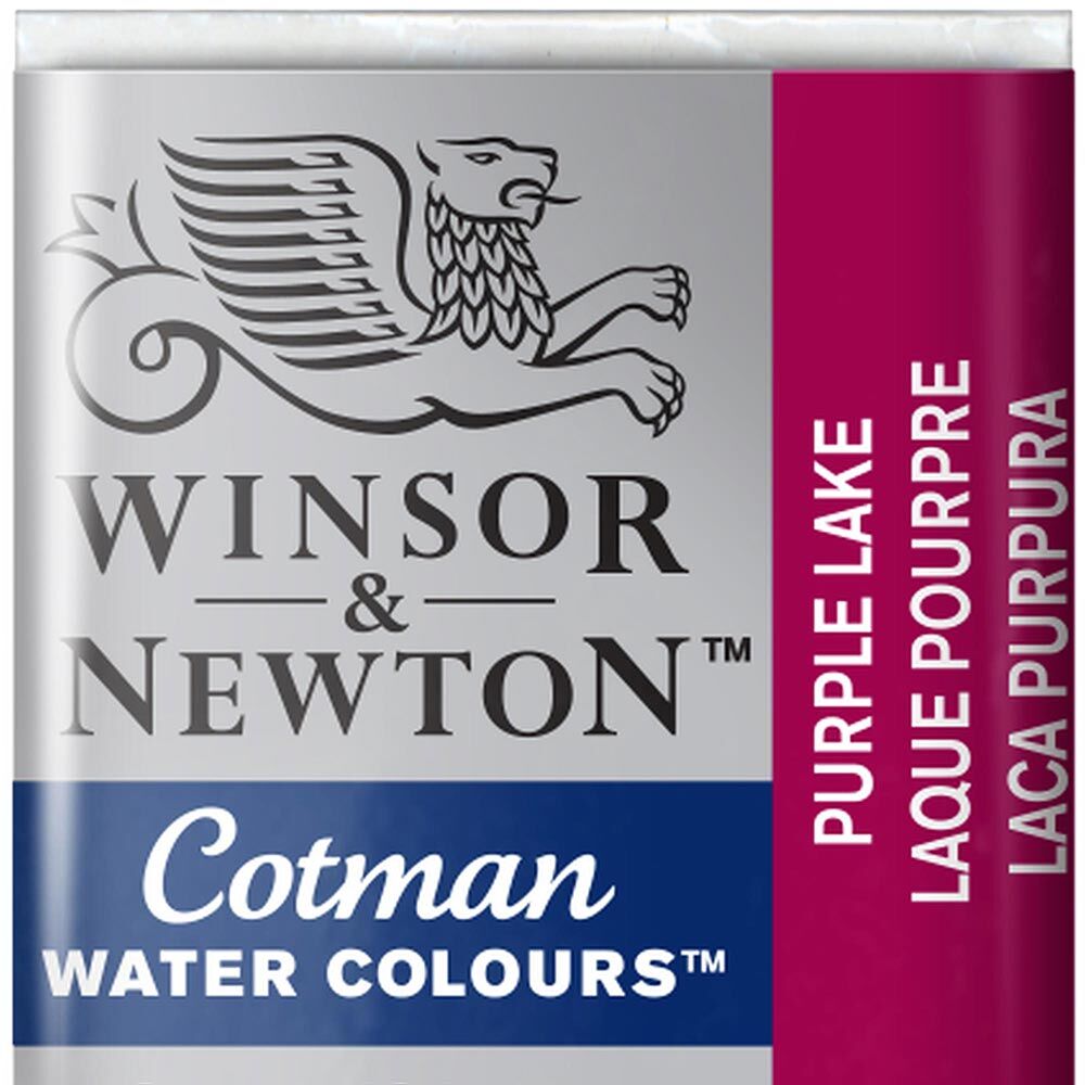 Winsor & Newton Cotman Yarım Tablet Suluboya Purple Lake 544