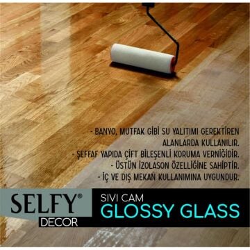 Rich Glossy Glass Sıvı Cam Vernik 500+250ml