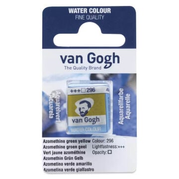 Van Gogh Yarım Tablet Suluboya Azomethine Green Yellow 296