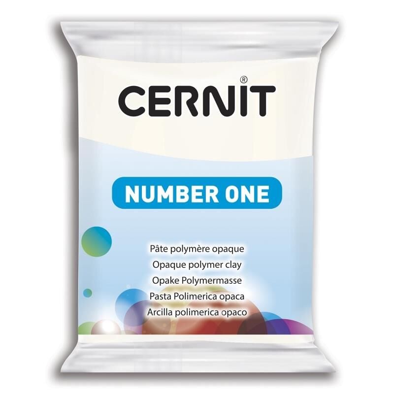 Cernit Polimer Kil Seramik Hamuru Number One 56gr 027 Opak White