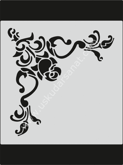 Mood Stencil Şablon 15X17 M088