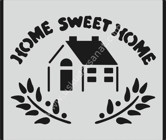 Mood Stencil Şablon 21x24 L064