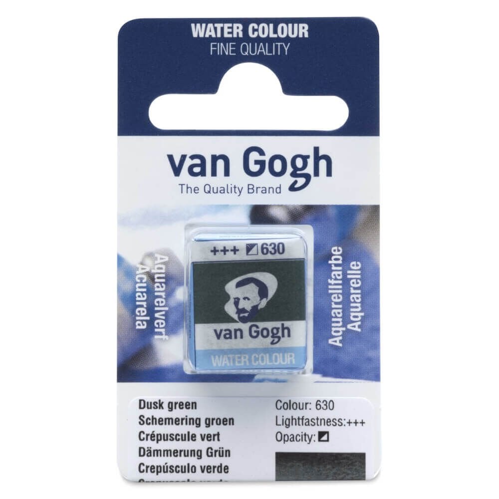 Van Gogh Yarım Tablet Suluboya Dusk Green 630