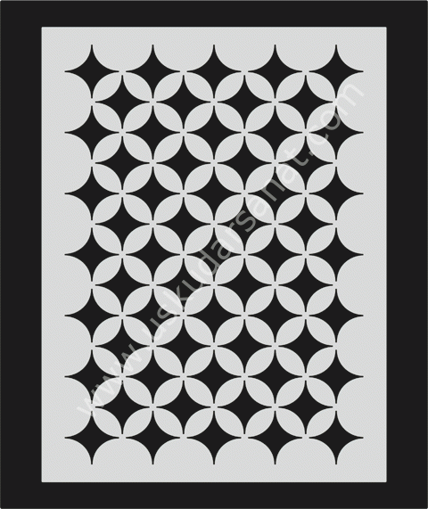 Mood Stencil Şablon 21x24 L003