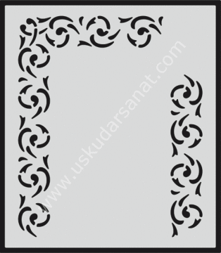 Mood Stencil Şablon 21x24 L065