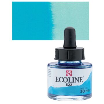 Talens Ecoline Sıvı Suluboya 30 ml. 522 Turkuaz Blue