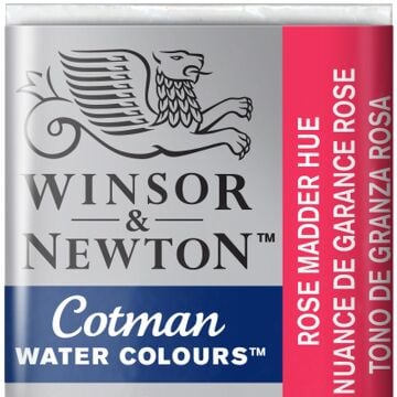 Winsor & Newton Cotman Yarım Tablet Suluboya Rose Madder Hue 580