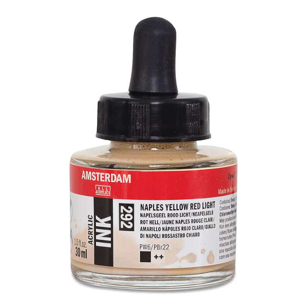 Amsterdam Akrilik Mürekkep 30 ml Naples Yellow Red Light 292