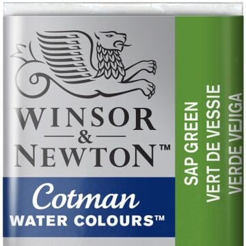 Winsor & Newton Cotman Yarım Tablet Suluboya Sap Green 599
