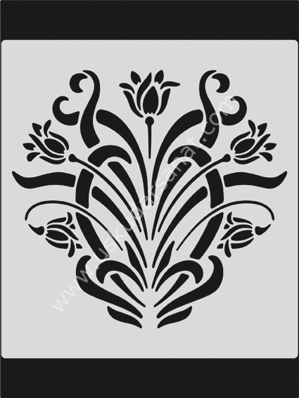 Mood Stencil Şablon 15X17 M091