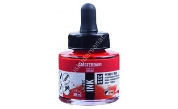 Amsterdam Sıvı Akrilik Mürekkep 30ml 315 Pyrrole Red