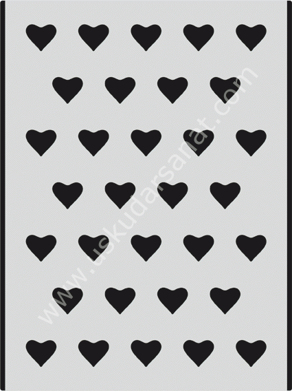 Mood Stencil Şablon 15X17 M075