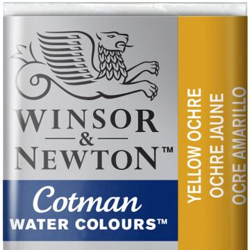 Winsor & Newton Cotman Yarım Tablet Suluboya Yellow Ochre 744